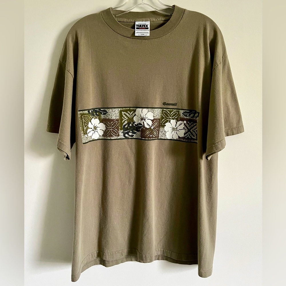 Vintage Tultex Hawaii Vacation Shirt Mens Size L